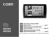 Coby MID7034 User Manual