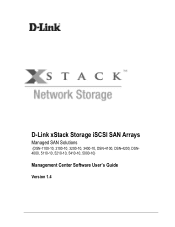 D-Link DSN-5410-10 Software User's Guide for DSN-4000