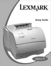 Lexmark Optra T610 Setup Guide (1.4 MB)