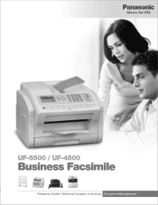 Panasonic UF-5500 Brochure