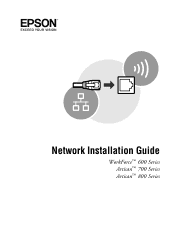 Epson C11CA30201 Network Installation Guide