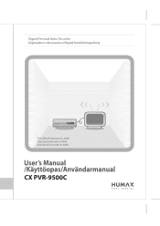 Humax CXPVR-9500C User Manual