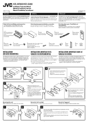 JVC G300 Installation Manual