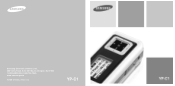 Samsung YP-C1X User Manual (user Manual) (ver.1.0) (English)