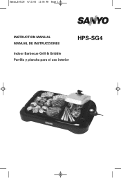 Sanyo HPS-SG4 HPS-SG4 Owners Manual French