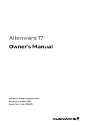 Dell Alienware 17 Owner's Manual