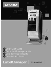 Dymo LabelManager® Wireless PnP Quick Start Guide