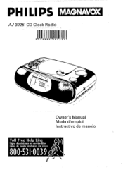 Magnavox AJ3925 User manual,  Spanish