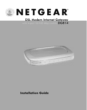 Netgear DG814 DG814 Installation Guide