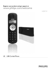 Philips VOIP1511B User manual