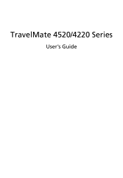 Acer TravelMate 4220 TravelMate 4220 / 4520 User's Guide EN