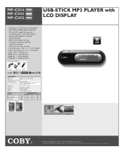 Coby MP-C844 Brochure