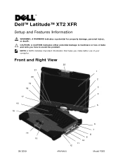 Dell Latitude XT2 XFR Setup and Features Information