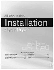 Frigidaire FASE7073NA Installation Instructions (All Languages)