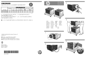 HP CP4525n HP Color LaserJet Enterprise CP4020/CP4520 Series Printer - 3x500 Tray Install Guide