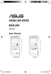 Asus A500 User Manual