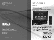 Boss Audio BV860B User Manual