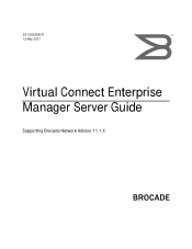 HP Brocade BladeSystem 4/24 Virtual Connect Enterprise Manager Server Guide v11.1x (53-1002308-01, May 2011)