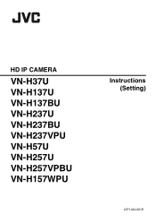 JVC VN-H257U Instruction Manual