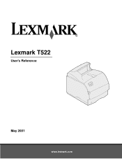 Lexmark T522 User's Guide