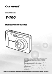 Olympus T-100 T-100 Manual de Instru败s (Portugu鱩