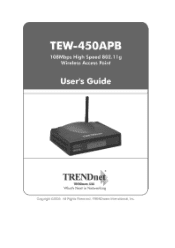 TRENDnet TEW-450APB User Guide