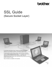 Brother International DCP-8110DN SSL Guide - English