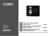 Coby MID9742 User Manual