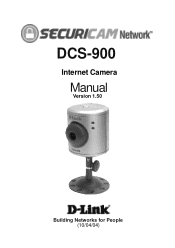 D-Link DCS-900 Product Manual