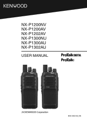 Kenwood NX-P1300NU User Manual