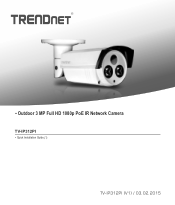 TRENDnet TV-IP312PI Quick Installation Guide