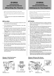 Yamaha CSM-1450A Owner's Manual