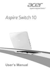 Acer Aspire Switch SW5-015 User Manual 2