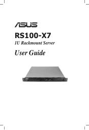 Asus RS100-X7 PI2 User Guide