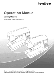 Brother International SB3150 Operation Manual