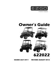 E-Z-GO Express S4 - Gas Owner Manual