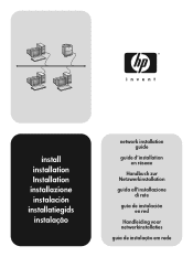 HP 4650 HP LaserJet Printer - Network Installation Guide