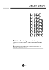 LG L1953T-BX Owner's Manual
