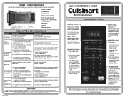 Cuisinart CMW-110 Quick Reference