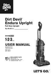Dirt Devil UD20124 User Manual