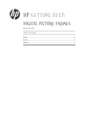 HP df820 Getting Help Guide