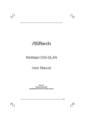 ASRock Wolfdale1333-GLAN User Manual