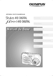 Olympus Stylus 410 Digital Stylus 410 Digital Manuel de Base (Français)