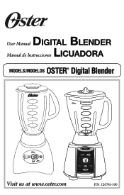 Oster 18-Speed Blender Instruction Manual