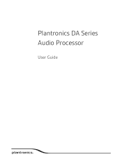 Plantronics DA User Guide
