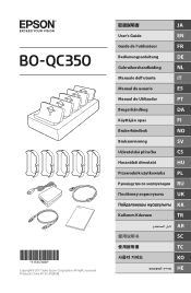 Epson BT-350 Users Guide - Quint Controller Dock