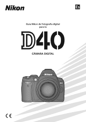 Nikon D-40 User Manual