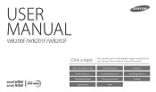 Samsung WB200F User Manual Ver.1.0 (English)