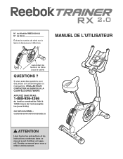 Reebok Trainer Rx 2.0 Bike Canadian French Manual