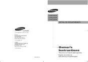 Samsung LN-R3255W Quick Guide (easy Manual) (ver.1.0) (English)